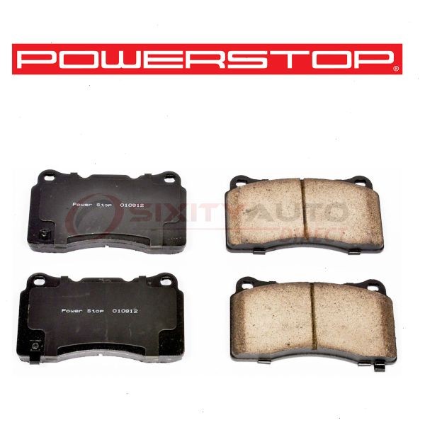 PowerStop Rear Disc Brake Pad Set for 2005-2006 Ford GT - Braking Stopping kd