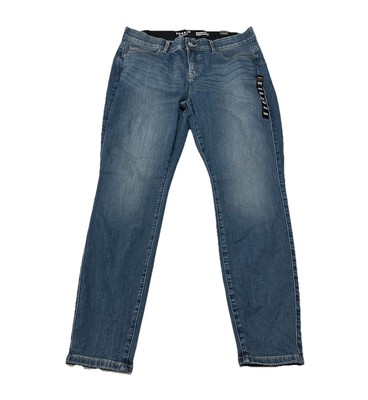 Torrid Bombshell Stretch Heartthrob Blue High Waist Skinny Jeans Size 18 Regular