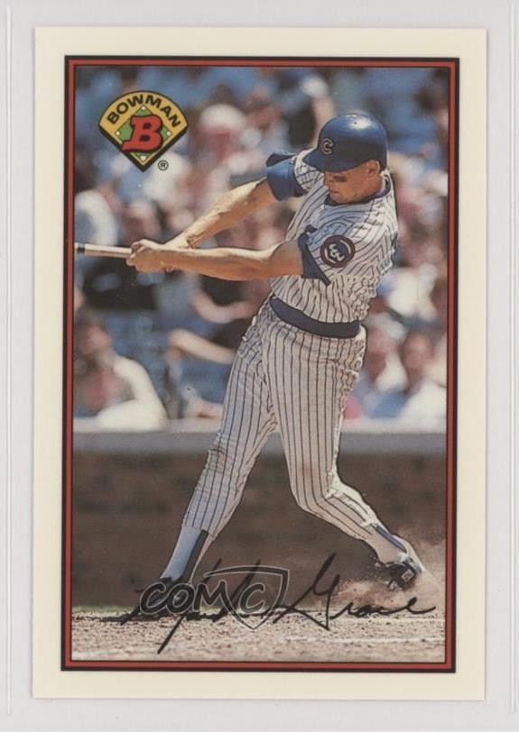 1989 Bowman Collector's Edition (Tiffany) Mark Grace #291 06pp