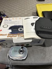 Samsung Nexca SDC-80 Next Generation White Digital Camera 1999 W/ Box Etc