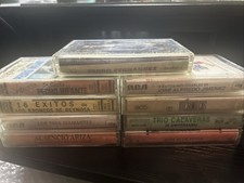 Spanish Cassette Tape Set of 9 Spanish Music Various Artists Vintage