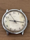 Vintage 1980 Timex Marlin Watch Men England 02480 Dial FOR Parts / Repair