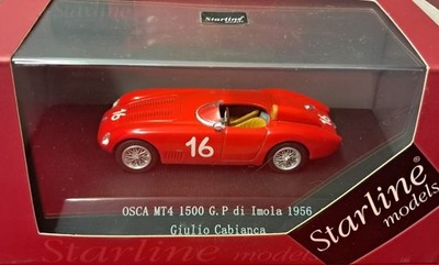 Starline Osca MT4 1500 #16 Giulio Cabianca GP Imola 1956 1:43