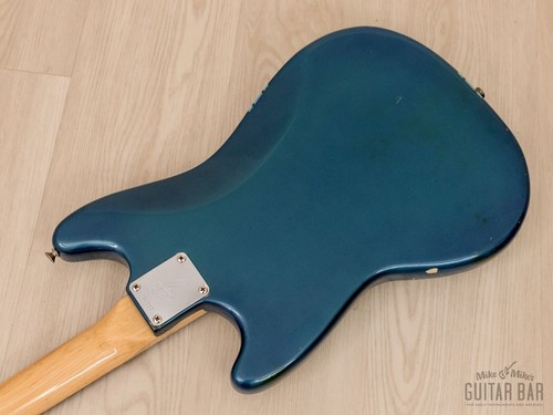 1970 Fender Competition Mustang Vintage Guitar Competition Burgundy, 100%... - Picture 15 of 24