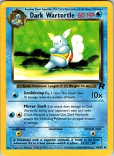 Dark Wartortle 46/82 Team Rocket Pokemon LP Unlimited