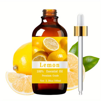 Lemon Essential Oil - Extremely Purified, 100% Pure Essential Oil - Moisturizing