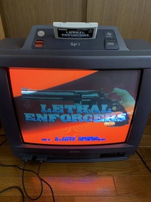 SHARPスーパーファミコン内蔵テレビ　21G-SF1 SHARP スーパーファミコン内蔵 21型ブラウン管テレビ 21G-SF1 地
