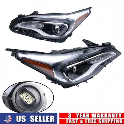 For 16-2018 Buick Envision Left&Right Side HID/Xenon Headlight W/Bulb&Ballast