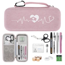 SMYV 17 pcs Stethoscope Case Kit, Nursing School Essentials Include Stethosco...