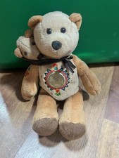 Limited Treasures Sacagawea  Pomp Golden 1 Dollar Bear w/ Liberty Coin Plush