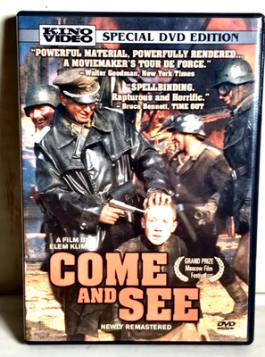 Come And See DVD 2  disc set  Elem Klimov , Kino Russian, English, & French