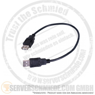 #ad Generic 30cm Kabel 1x USB 2.0 Stecker A male 1x USB 2.0 Buchse A female EUR 14.90