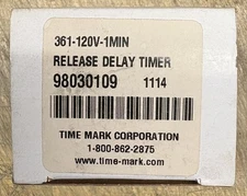 Time Mark Corp Signaline 361-120V-1MIN Time Delay Relay - NIB