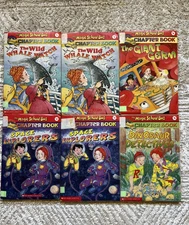 Lot of 6 The Magic School Bus Chapter Books Scholastic - Classroom Book Teacher