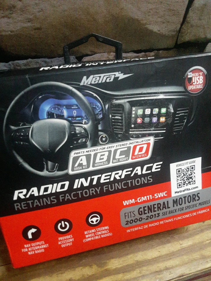 Metra WM GM11 SWC Aftermarket Radio Data Interface Harness General Motors 00-13 - Image 2 of 4