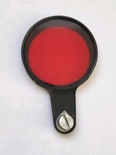 Hand Made Lentar L66 Enlarger B W Red Safety Filter Under Lens Swing Out