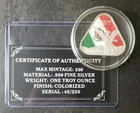 2024 1oz Silver Colorized Libertad Round