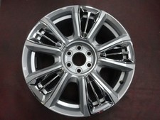 Chevrolet GMC Silver & Chrome Inserts Sierra PU 20" Wheel GM Used 14046 #4