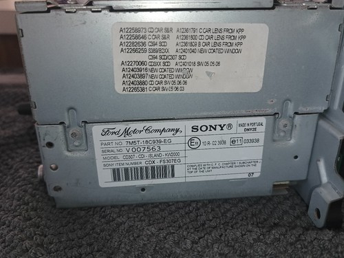 Ford Focus Stereo Head Unit LV 11/08-07/11 6M2F-18CB21-AG - Picture 5 of 5