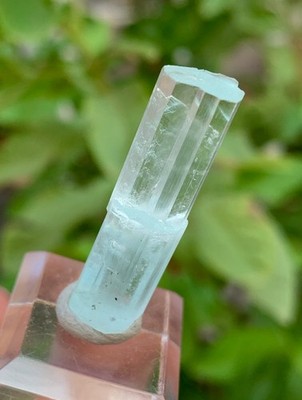 25.30 Carats Natural Sky Blue Aquamarine Crystal From Shigar Mine Pakistan
