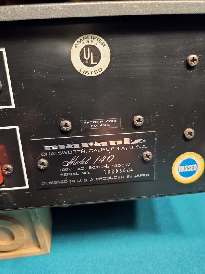 Amplificador estéreo Marantz 300watt - Imagem 2 de 4