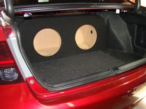 2017 honda civic hatchback subwoofer enclosure