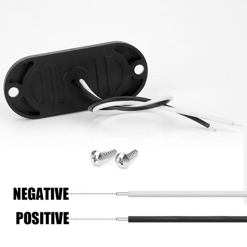 2PCS Oval 2-LED Car Truck Trailer RV Side Marker Light Clearance Lamp Dual Color - Picture 10 of 14