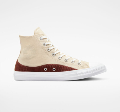 Converse Chuck Taylor All Star Craft Mix Natural Beach Stone A02782F Womens 8.5
