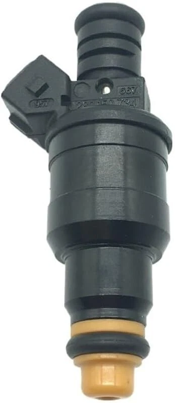 4x Inyectores de combustible Bosch 1990-1993 Volvo 240 2,3 L I4 de aspiración natural OEM Foto 4 de 4