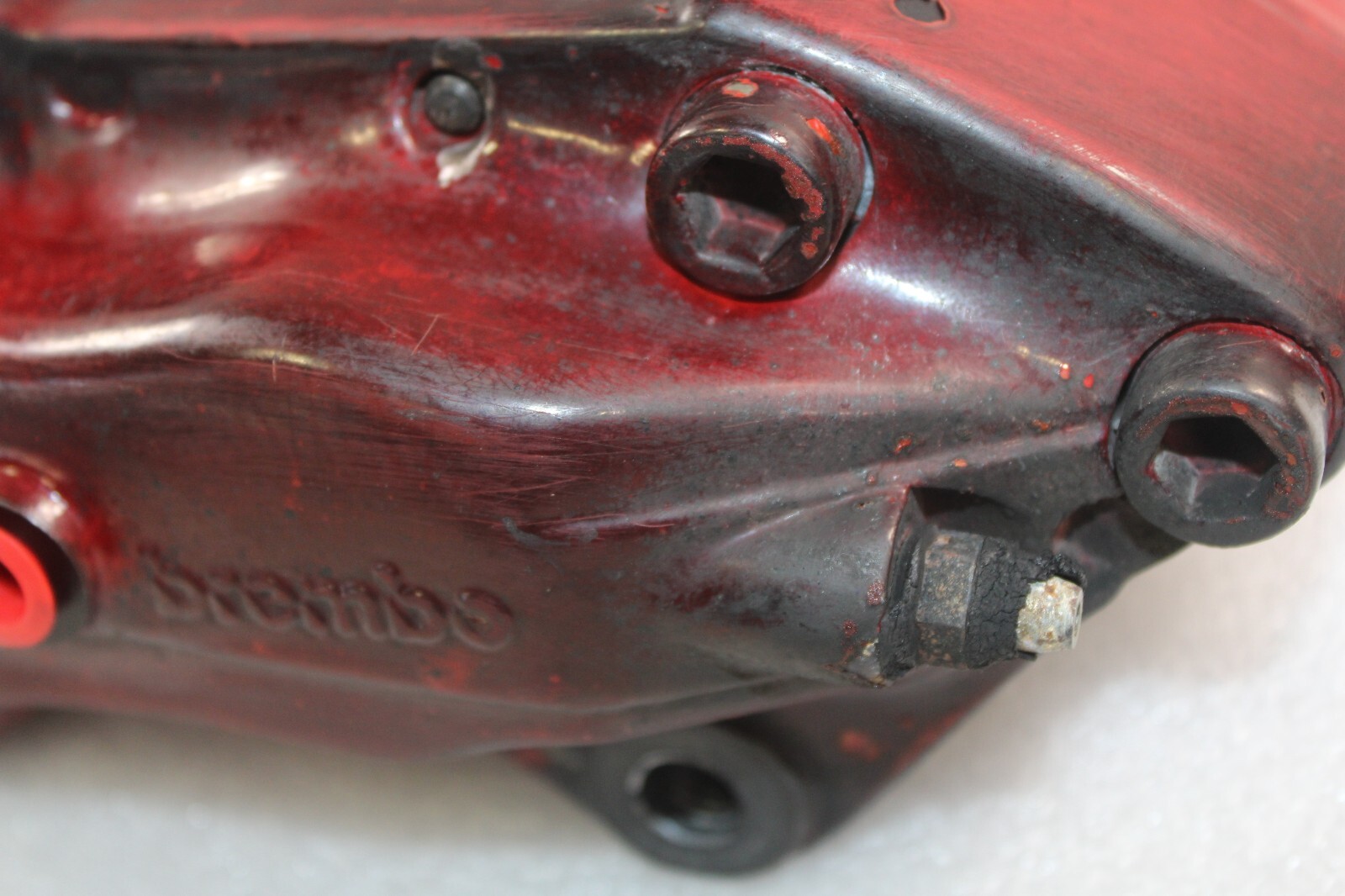 Ferrari 575, LH, Left, Front Brake Caliper, Fire Dmg, Used, P/N 184279
