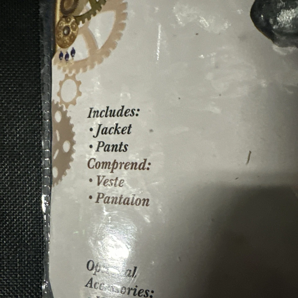 Disfraz Steampunk Caballero Victoriano Hombre Marrón Elegante Halloween Adulto Foto 3 de 4