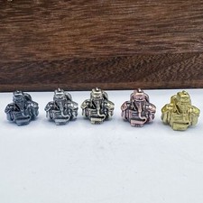 Krieger Brass Bead Parachute Cord Knife Lanyard Pendant EDC DIY Accessories