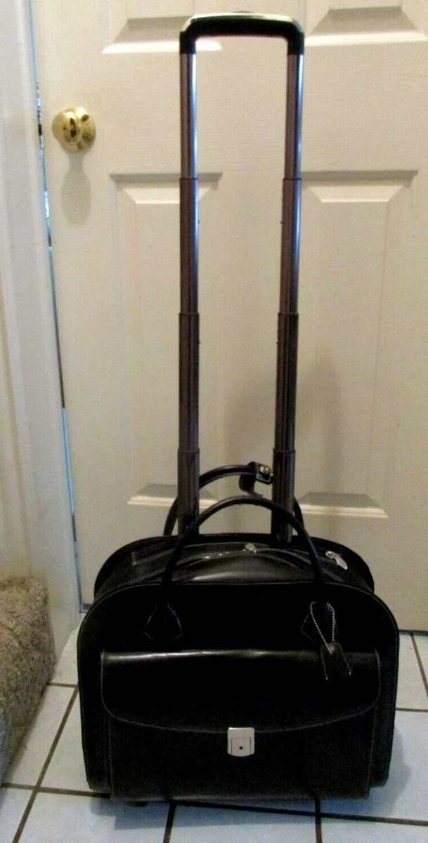 Designer wheeled deals laptop bag