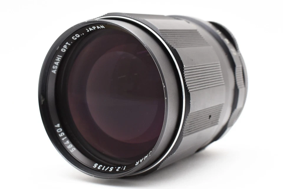 🚀🎁《Óptica COMO NUEVA》PENTAX Super Multi Recubierto TAKUMAR 135mm F/2.5 SMC MF Lente JAPÓN Foto 2 de 4