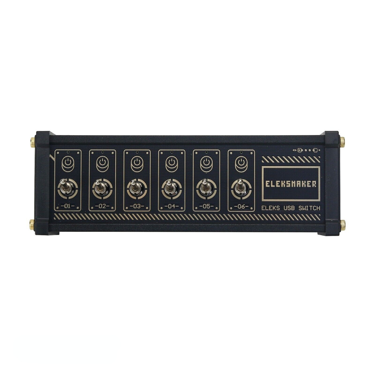 Eleksmaker NK1 ELEKS USB switch 6 porte hub USB vintage con Eleksmaker NK1 ELEKS USB switch 6 porte hub USB vintage con