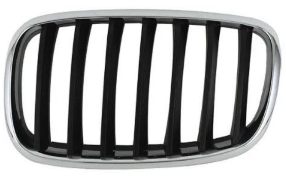 New Chrome Black Grille Assembly Set For 2007-2013 BMW X5 2008-2014 X6 3.0L Foto 2 de 4