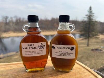 Pure Maple Syrup Chaga Peach Syrup Chef Curated Gourmet Set Pancake ...