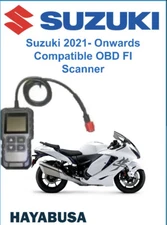 Suzuki  FI, OBD2 fault code scanner diagnostic tool Hayabusa 2021 Onwards Euro 5