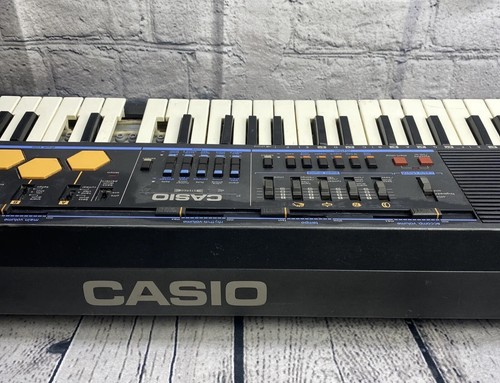 Vintage Casiotone MT-500 Electronic Keyboard Synthesizer w Casio DP-1 Drumpad - Picture 9 of 20