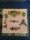 TMNT Vintage LOT Sneaker Snappers ,Belt  ,Leech Patrol ,Donatello Floater + Wing