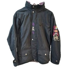 Vintage Ripcurl Jacket Reversable Rare 1990's Surf Full Zip With Hood Rip Curl