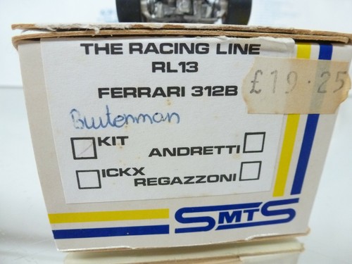SMTS RL13 FERRARI 312B - ANDRETTI #6 - RED 1:43 - GOOD CONDITION IN BOX - Bild 3 von 12