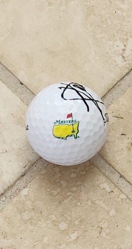 XANDER SCHAUFFELE Signed MASTERS Logo Golf Ball-PGA - Picture 2 of 3