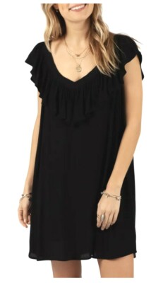 Rip Curl Classic Surf Cover-Up Women's Swimwear Black 1 : XS