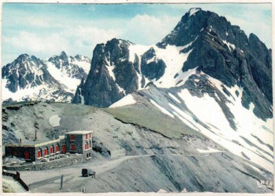 Postcard France. Les Pyrenees. Le Col du Tourmalet et le Pic d'Espade No. 65/154