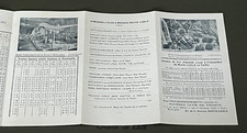 1926 MONACO OCEANOGRAPHIC MUSEUM AD BROCHURE DINOSAURS + MARINE ! MONTE CARLO VF