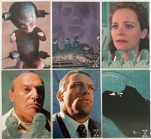 1997 Intrepid The X-FILES 6 Card Colony Set Trading Cards PSA - Afbeelding 1 van 2