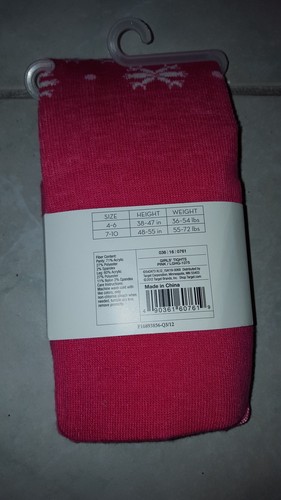 Girls Tights Microfiber/Cotton Size S 4-6 or S 4-6x NWT!! - Picture 4 of 64