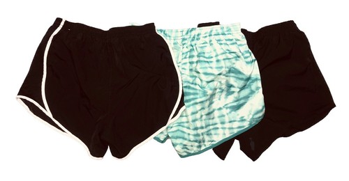 Nike Dri-Fit Tempo Running Shorts Youth Girls L Green/White Black Lined Lot Of 3 - Picture 2 of 17