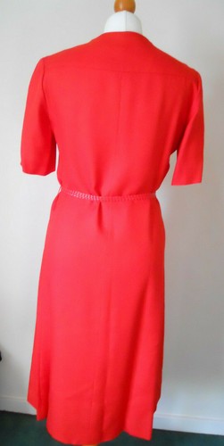DORENE - Irish Linen Dress & Jacket Set - Size 10 - Wedding / Formal - Picture 7 of 10
